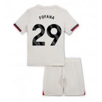 Chelsea Wesley Fofana #29 Replika babykläder Bortaställ Barn 2025-26 Kortärmad (+ korta byxor)